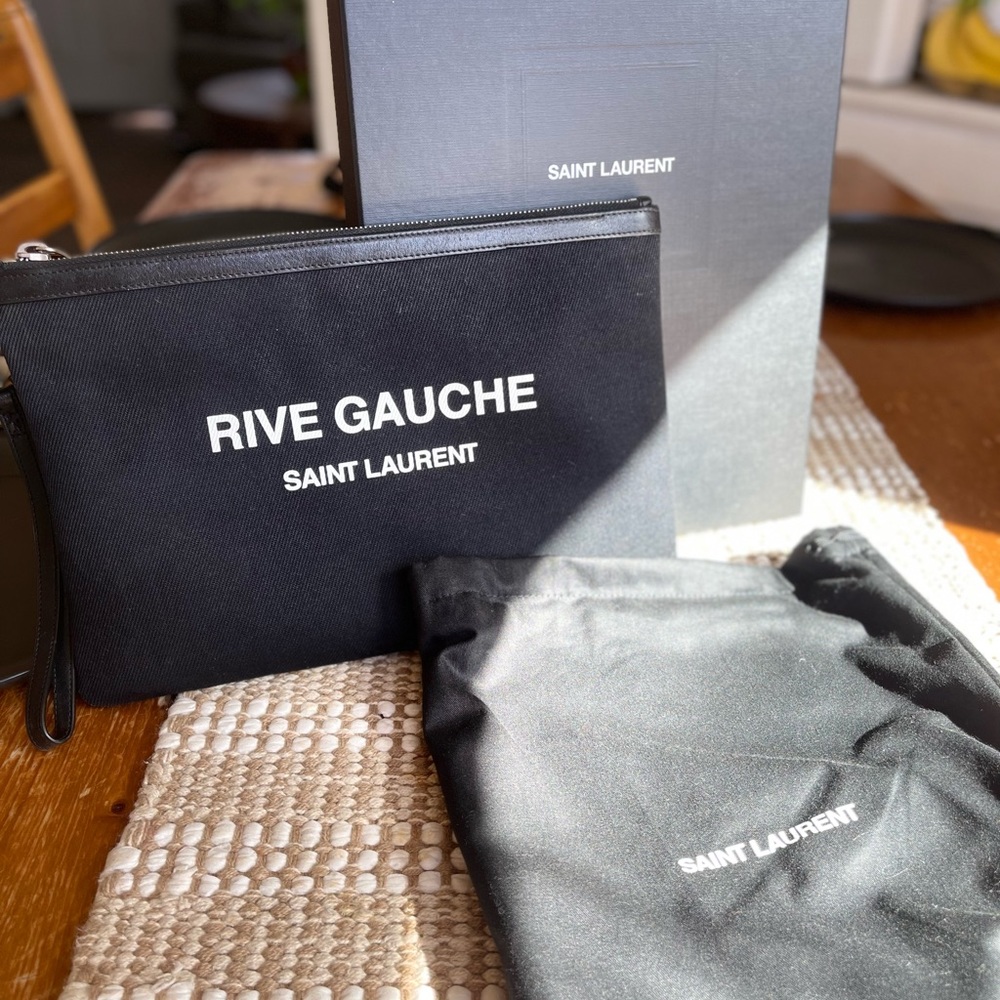 Ysl Rive Gauche Wristlet - image 2